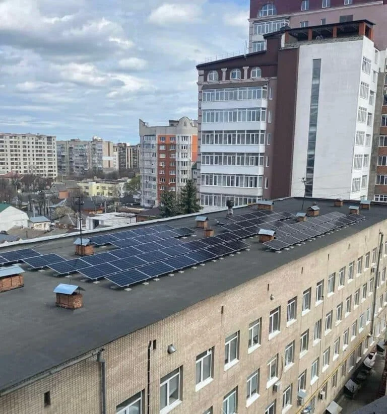 У Хмельницькому лікарня виробляє і продає електроенергію