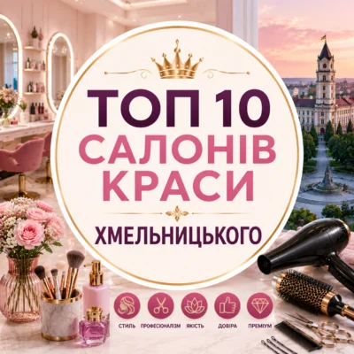 ТОП 10 салонів краси Хмельницького: рейтинг, відгуки та як обрати