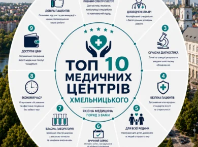 ТОП 10 медичних центрів Хмельницького: рейтинг, відгуки та як обрати